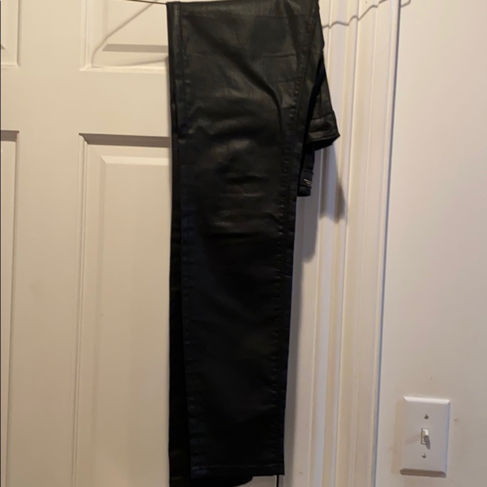Zara faux leather pants